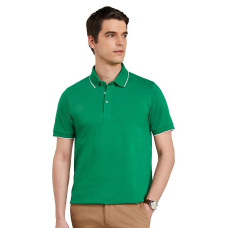 Symbol Premium Men's Cotton Stretch Solid Polo T-Shirt (Regular Fit | Pique Knit) Symbol Premium Men's Cotton Stretch Solid Polo T-Shirt (Regular Fit | Pique Knit)