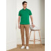 Symbol Premium Men's Cotton Stretch Solid Polo T-Shirt (Regular Fit | Pique Knit)