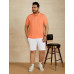 Symbol Men's Cotton Rich Solid Polo Tshirt